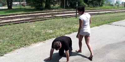 Lady's ball busting movie
