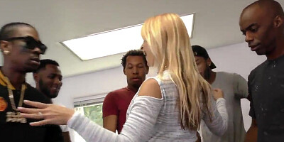 Cougar mouths giant black stiffys (Sarah Vandella)