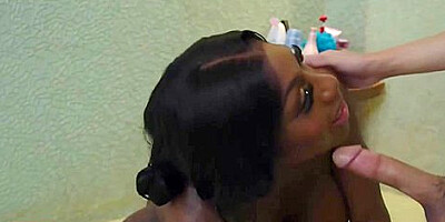 Superb Ebony Mystique At Blowjob Trailer