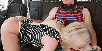 Abella Danger In Blonde With Great Ass Is Engaged In Anal Sex In The Car