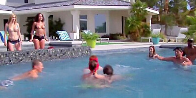 Couples challenge themselves by entering an open swing house reality show on TV