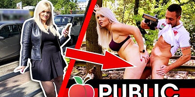 PUBLIC PARK-PULVERIZE Tatjana Youthfull Pummeled by Stranger in the Forest Dates66.com