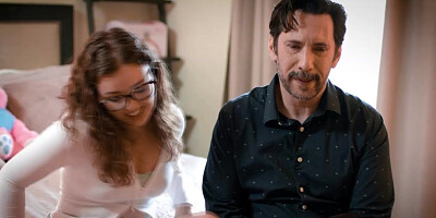 Leana gets intimate with her teacher Tommy