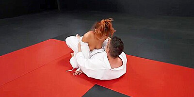 Self Defense Teacher Banging Hot Babe And - Mick Blue, Mina Luxx And Jasmin Luv