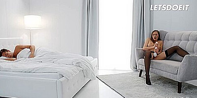 Big Titted Girlfriends Jolee Love & Stacy Cruz Have Romantic Sex