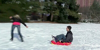 Horny pornstar Candy Love in best college, creampie sex video