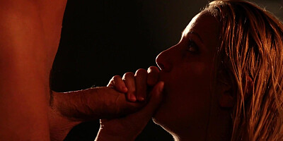 Caroline De Jaie gets her horny pussy fucked in close-up