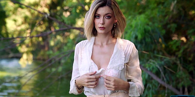 Huge natural boobs German Playboy model