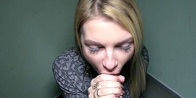 Karina in Tall blonde fucks for money - PublicAgent