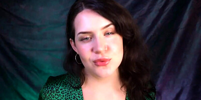 Sensual ginger-haired with humungous mammories is doing kinky stuff in front of the camera, just for joy