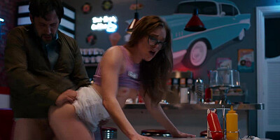 Sleazy loan officer wants sex with Katie Kush