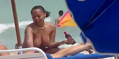 Naked and Bikini Beautiful Beach Babes