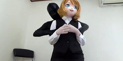 DLAMN 165 Kigurumi Light-Haired Frolicking