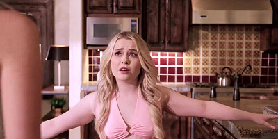 Haley Spades threesome sex with her stepcousin and BFF