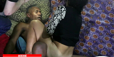 Halloween Off The Hook # 1 - Naty Rocha is k. by Noia Negão and gets highly crazy (Total in XV CRIMSON)