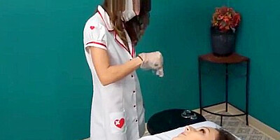 fetish dentist gives exam to cute girl