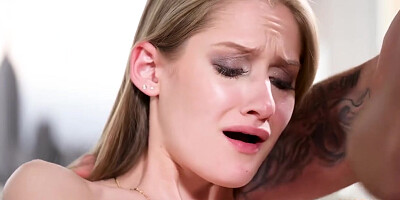 Timid Intern Tiffany Tatum Persuades Her New Boss Into Slamming Her Holes