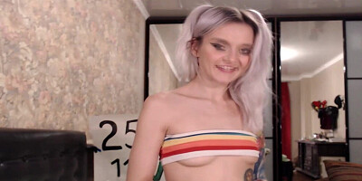 Naughty Teen Sizzling Live Hot Striptease