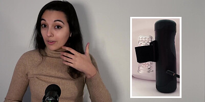 Brit teenager Summer Fox in ASMR SFW vid about interactive adult relaxation