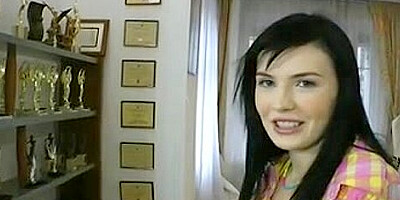 Innocent Pretty Slovakian Girl fucked by older porn actor