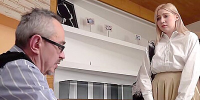 Student 18+ Gets Ass Fucked By Her Professor