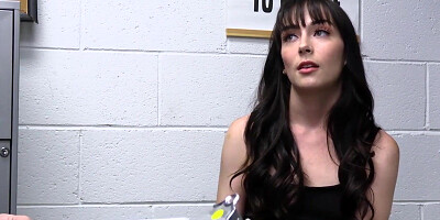 Cop liquidated stolen sundress from super hot teenie and determined to suggest his stiff stiffy (Emma Jade)