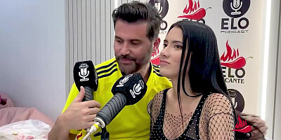 EloPodcast displaying him arse in a insatiable dialogue with Ambar Prada