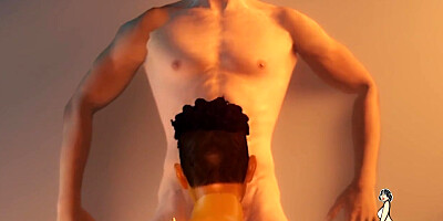 Getting my manhood fellated by a fantastic Ghost