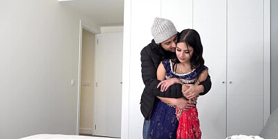 Nubile Indian sista banged rock-hard by her stepbro in law before her wedding