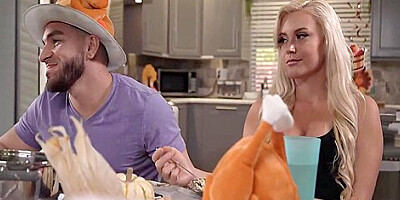 Gets Her Pussy Stuffed With By Bfs Cheating Huge Cock On Thanksgiving Full Scene 27 Min - Armani Black And Hot Milf