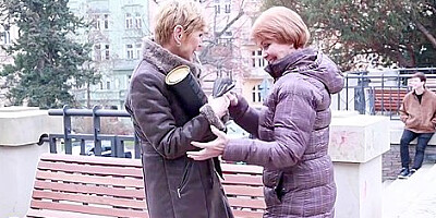 63yo Irenka And 72yo Romana Seduce A Toyboy