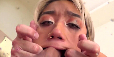 Gia DiBella being used like a cheap Asian American slut