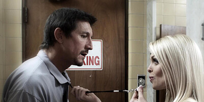 A blonde with a sexy ass is getting cumshot in her mouth today