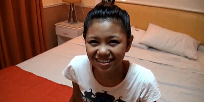 Oriental love takes shower and gets cock in snatch