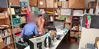 Shoplifter Shane Blair Gets Fucked By The LP Officer