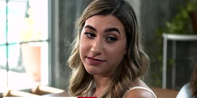 Ash-Blonde girl with pierced nips, Lexi Grey loves to have casual bang-out with a black neighbor