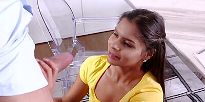 Katya Rodriguez Blowjob Her Professors Huge Cock