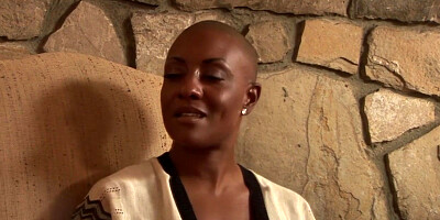 Ebony lesbian fingering busty neighbor
