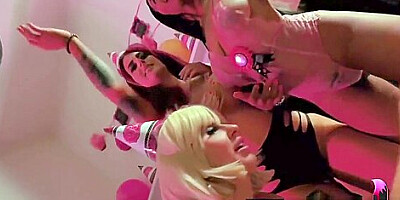 Foursome! - Jenna Foxx, Savana Styles &amp, Tana Lea Share BBC!