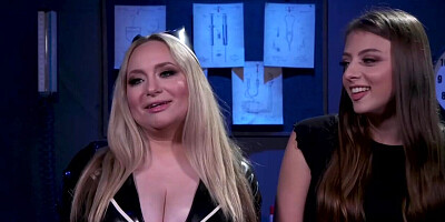 Latex nurse anal fists lesbian student