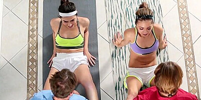 Audrey Royal And Kara Faux In The Stretch And Swap Pt2