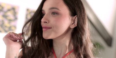 Stepsis seducing stepbro in hot skirt