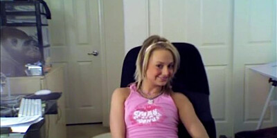 Nikki is a succulent blondie dame who would like to become a well known web cam model