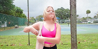 Pickup Young Blonde Girl With Jill Taylor