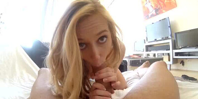 Man is holding Taylor Whyteâ€™s head beading the mouth on sticking member