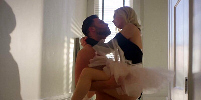 Rough fuck for sweet ballerina Sky Pierce