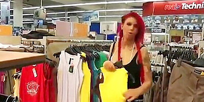 Amy Red Ficken fuer T Shirt