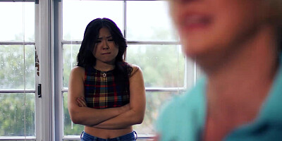 Dee and Lulu having energetic lesbian sex