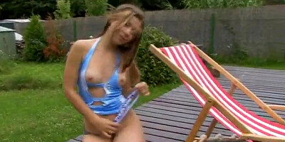 Emily college-aged - taunting you.