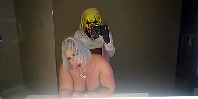 Mz Dani - A Animated Stranger Breaks Into Mz. Dani Hotel Room & Bargains With Her Pussy